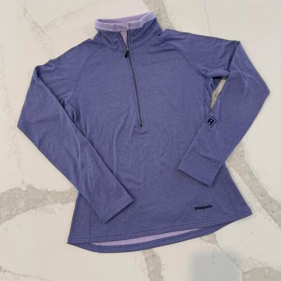 Patagonia R5 Regulator 1/2 Zip Pullover Purple Women's Small Gorpcore Athleisure - Picture 1 of 7